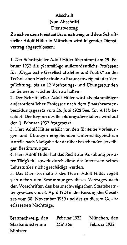 Q: Bundesarchiv Koblenz, NS 20 Nr. 129. Aus: Overesch, Professor Hitler, S.57