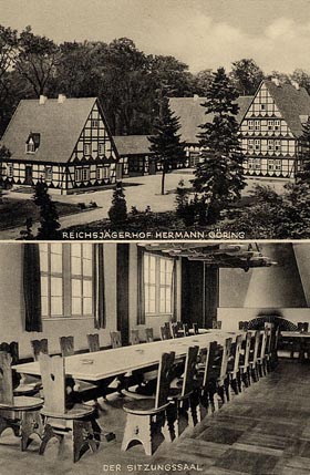 Quelle: Postkarte vom Reichsjgerhof - R. Bein. Aus: Bein, Zeitzeichen, S.134.
